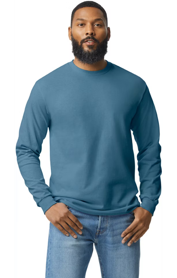 Custom Long Sleeve T-Shirt-Full Color DTF Printing