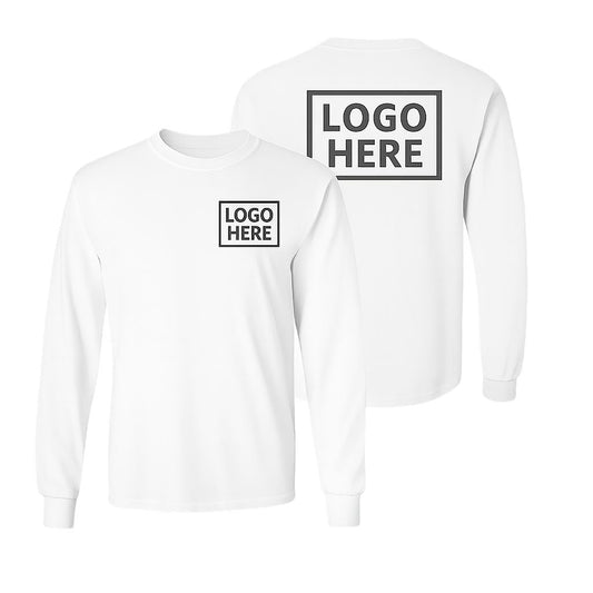 Custom Long Sleeve T-Shirt-Full Color DTF Printing