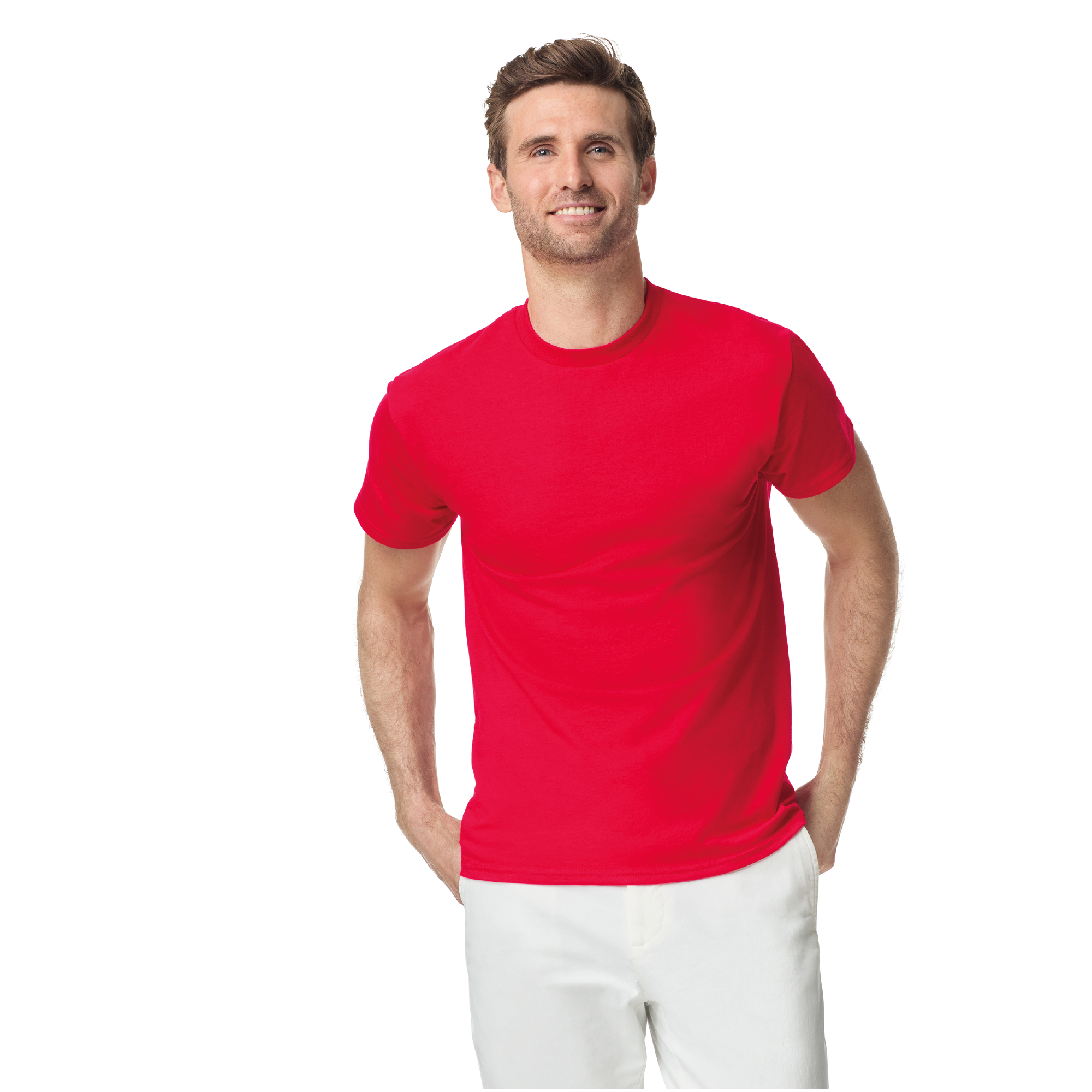 A-Gildan 8000 DryBlend® technology 50/50 UNISEX T-Shirt  DTF Custom Printed MINIMUN ORDER: 12 SHIRTS.