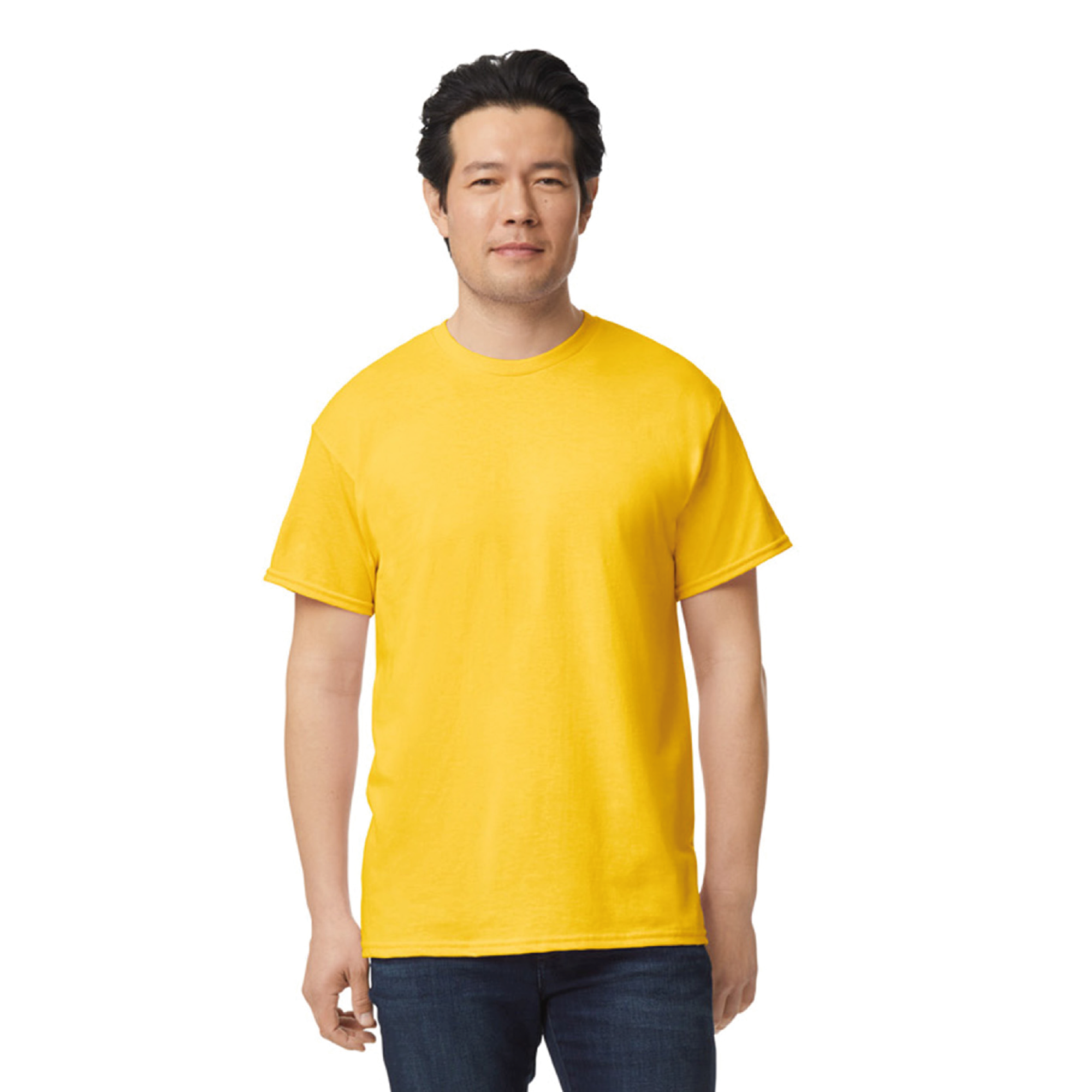 A-Gildan 8000 DryBlend® technology 50/50 UNISEX T-Shirt  DTF Custom Printed MINIMUN ORDER: 12 SHIRTS.
