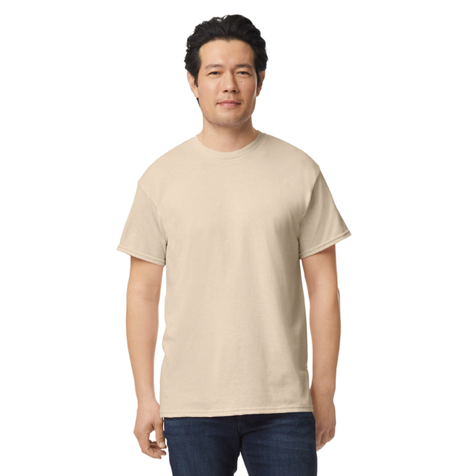 A-Gildan 8000 DryBlend® technology 50/50 UNISEX T-Shirt  DTF Custom Printed MINIMUN ORDER: 12 SHIRTS.