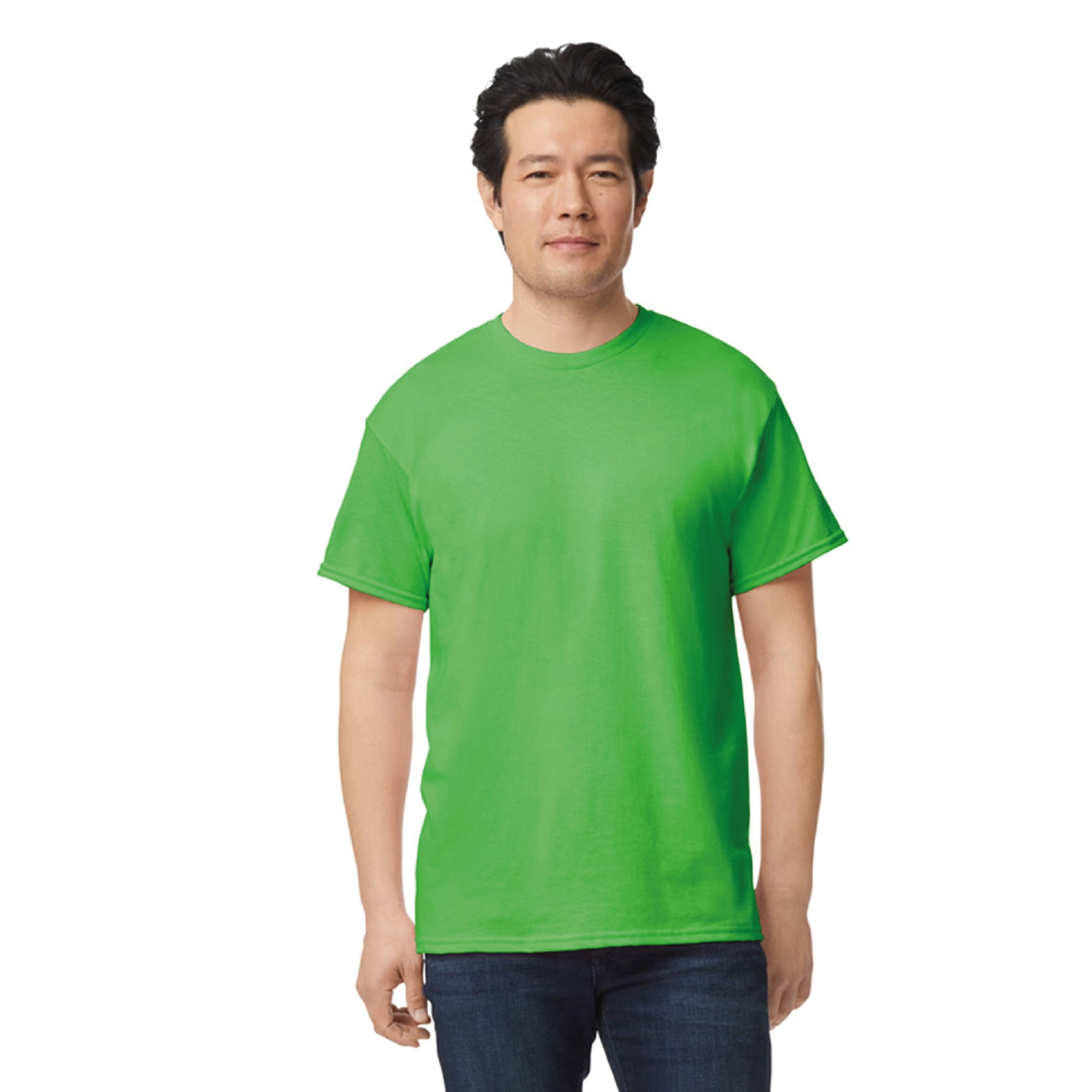 A-Gildan 8000 DryBlend® technology 50/50 UNISEX T-Shirt  DTF Custom Printed MINIMUN ORDER: 12 SHIRTS.